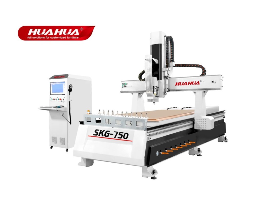 SKG-750. Обрабатывающий центр с ЧПУ 4-х осевой