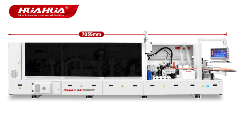 Гибкий кромкооблицовочный станок HH 406RP Servo
