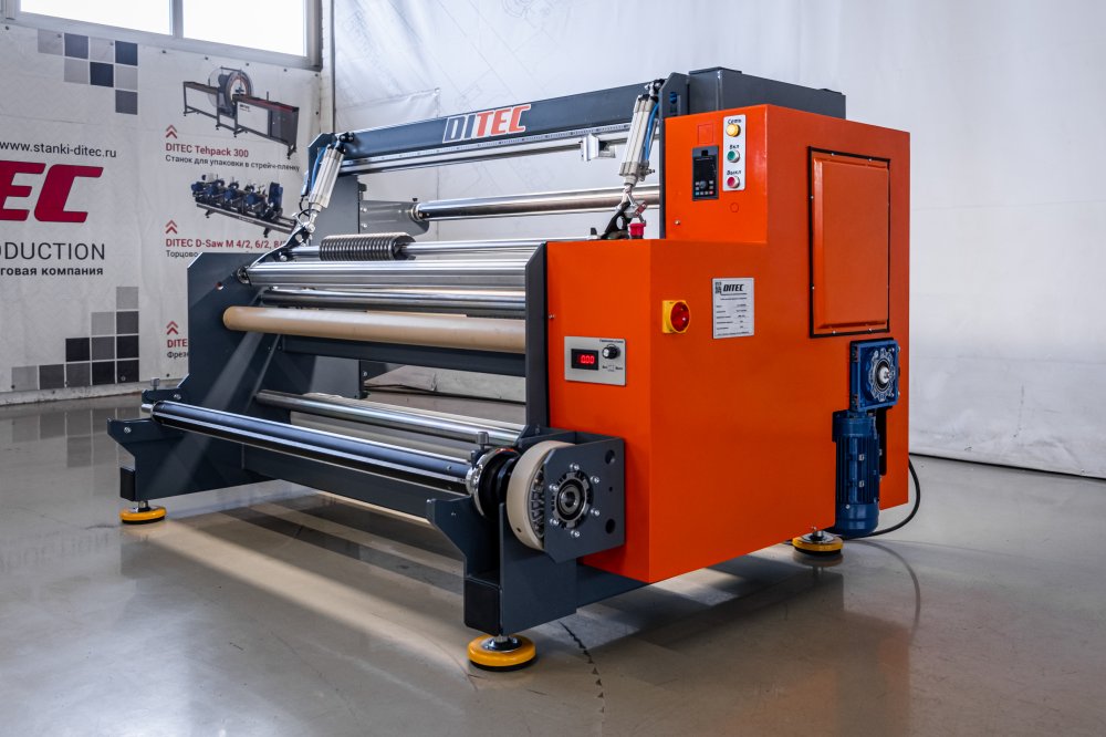 Станок для резки рулонных материалов с перемоткой DITEC Div