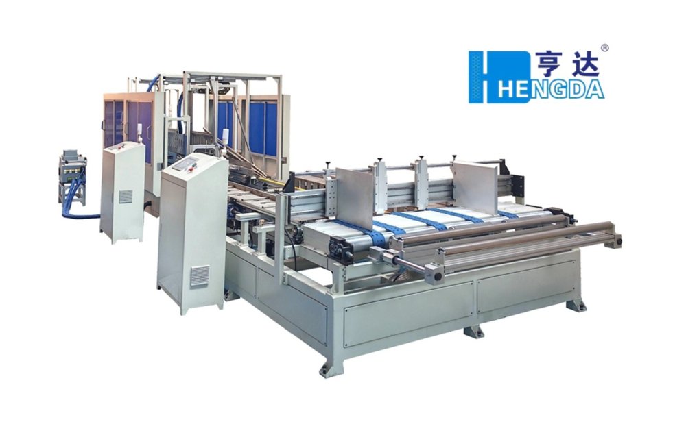 MZH2512-D. Линия для складывания картонных коробок 