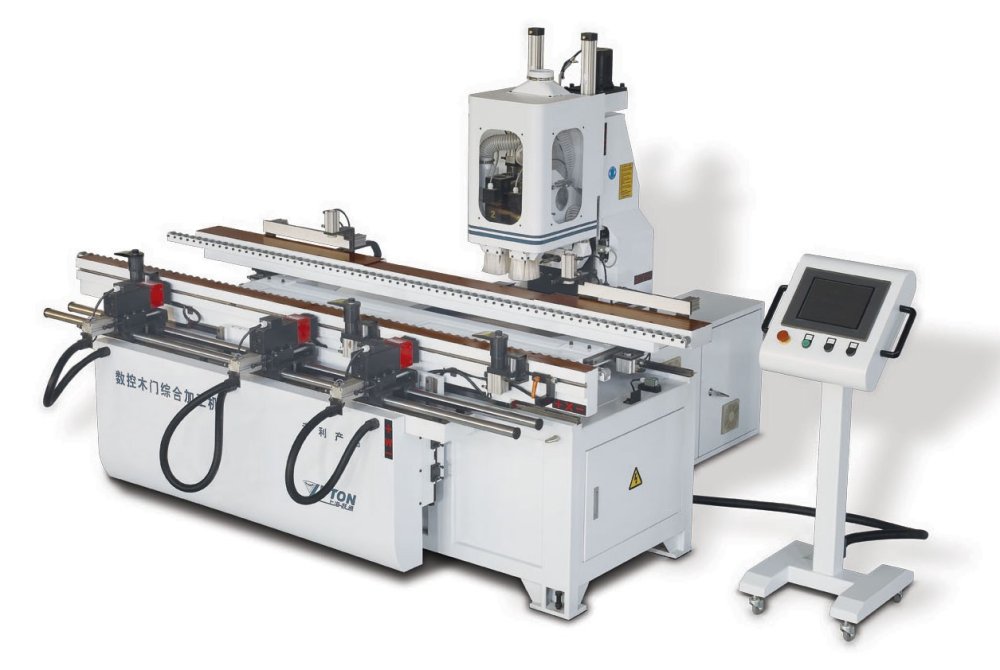 MDK4120D. Станок с ЧПУ для обработки замковых и петельных отверстий и пазов 