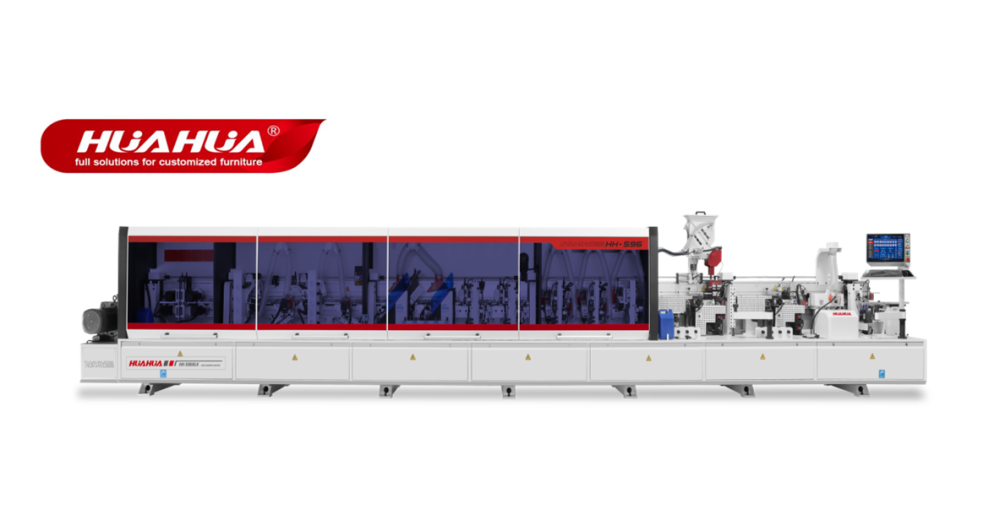 Кромкооблицовочный станок для узких деталей HH-586RLK(45)