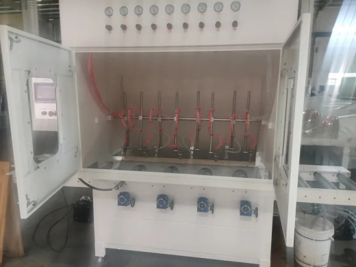 Автоматический линейный окрасочный станок для профилей, молдингов и погонажа TS-400#