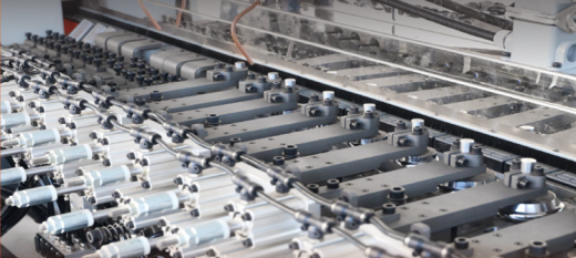 Кромкооблицовочный станок для деталей с софтформингом  SBS-S706