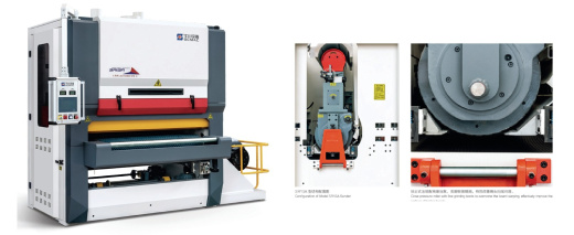 SR13 серия: калибровка и шлифование фанеры, клеёных щитов, древесно‑стружечных и МДФ‑плит