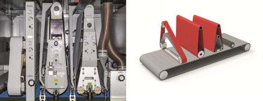 SAF 1300 серия: с электромагнитными сегментными утюжками