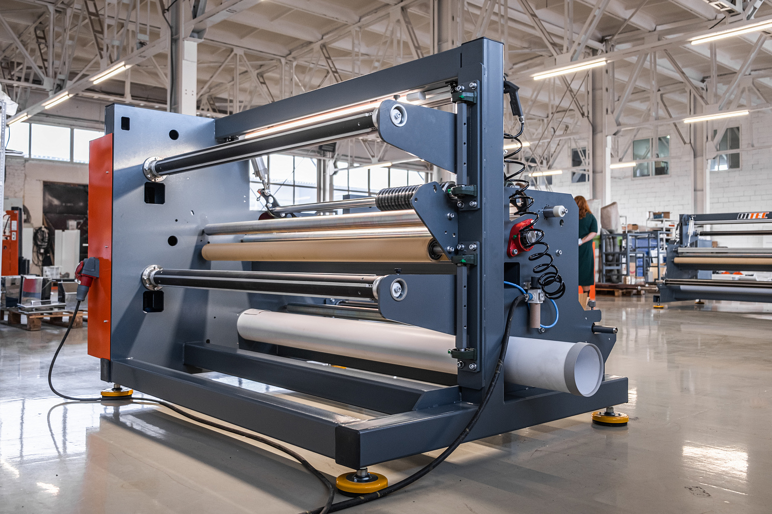 Станок для резки рулонных материалов с перемоткой DITEC Div