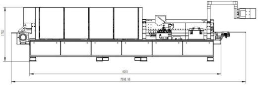 Тяжелый кромкооблицовочный станок DY-962LHG с серво регулировками (DeYou, Китай)