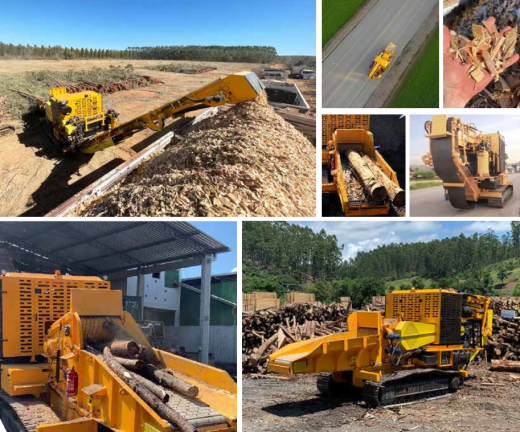 Мобильные комплексы для измельчения