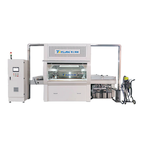 Автоматический возвратно-поступательный окрасочный станок для дверей, фасадов и мебели TS-1420#