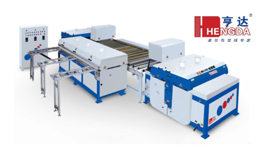 Автоматическая линия для продольного и поперечного раскроя плит на базе многопильных станков MW1300