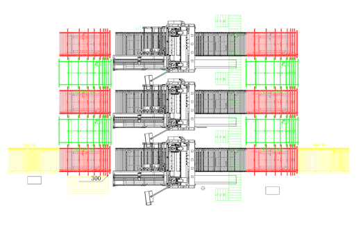 Ячейка сверлильно-присадочных станков
