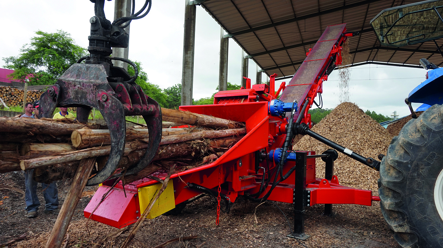 Рубительная техника LIPPEL, Бразилия - Это 50-летний опыт производства