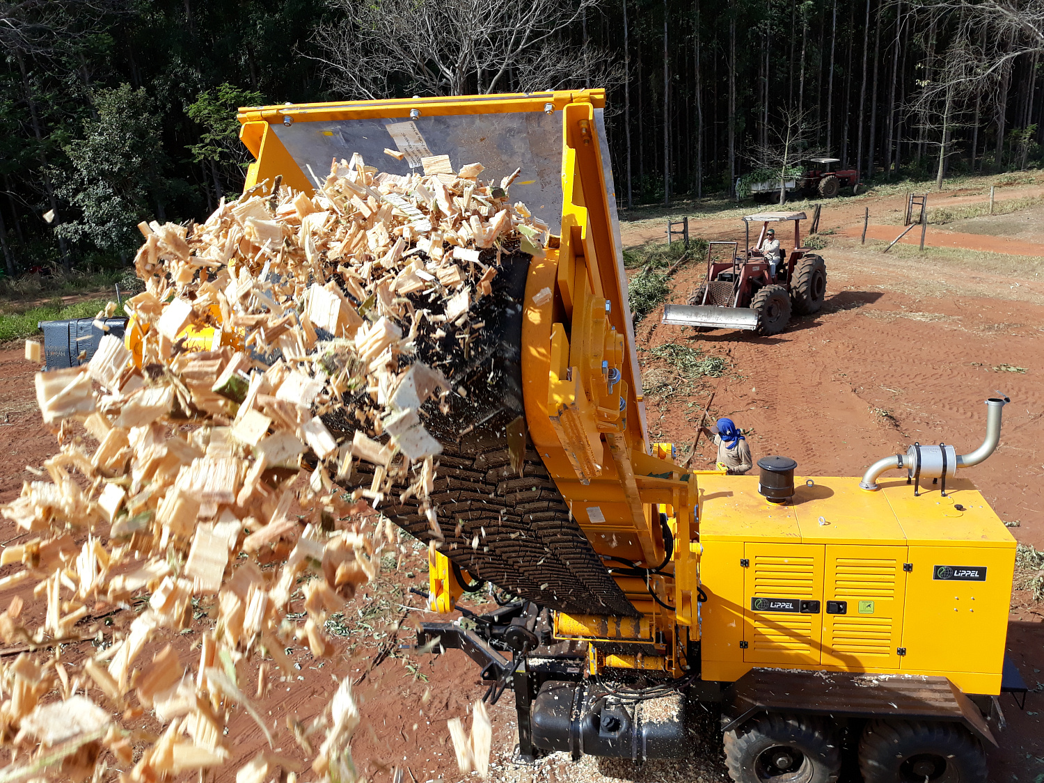 Рубительная техника LIPPEL, Бразилия - Это 50-летний опыт производства